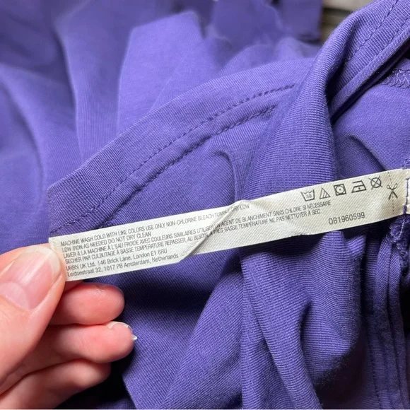 Free People Movement Hot Shot Tee Romper Purple Size Small - Picture 13 of 13